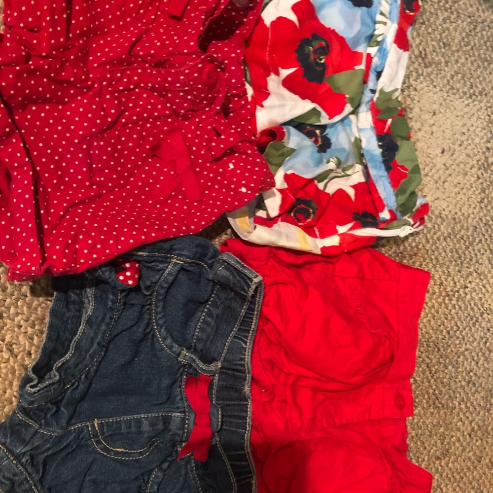 2 Janie and Jack/2 Gymboree shorts